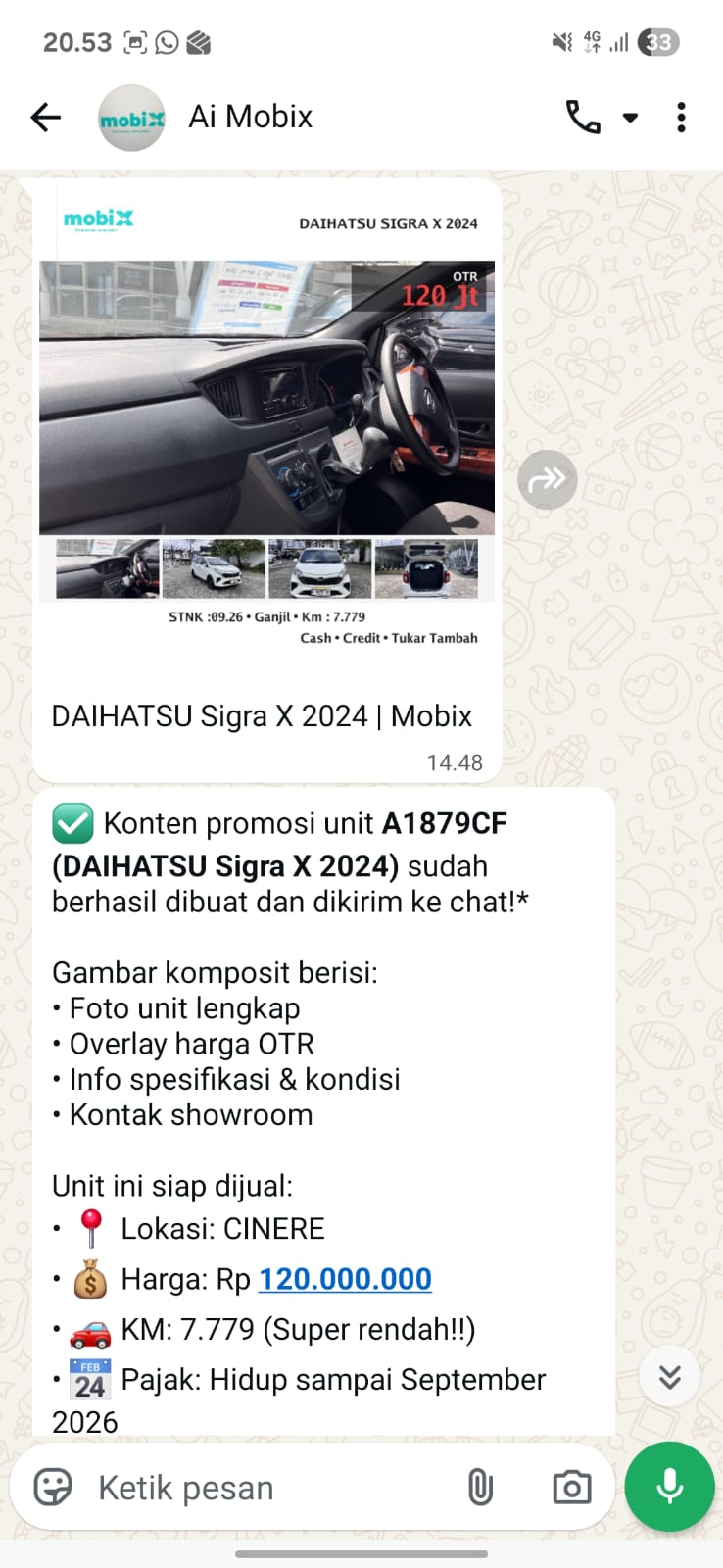 Testimoni Agent Mobix 1
